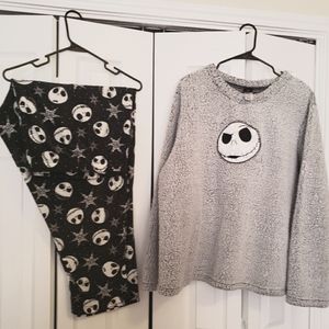 Jack Skellington Womens 3X pajama set
